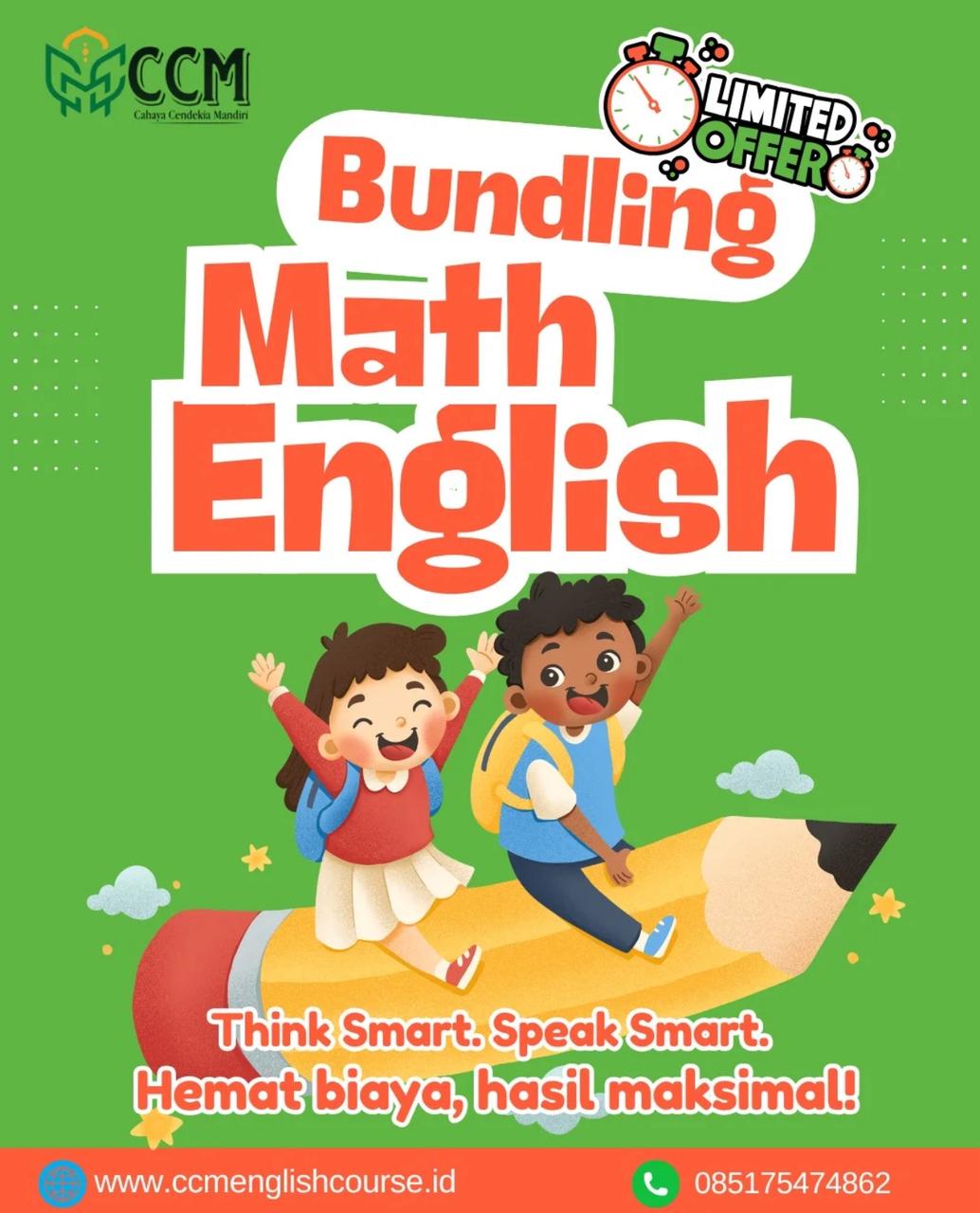 CCM Bundling Pacakge Math English Course